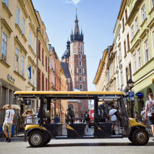 Private Golf Buggy Tour – Old Town, Kazimierz & Podgorze