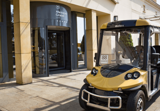Private covered golf buggy, Krakow tour